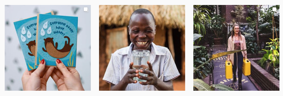 Charity Water | Foto Instagram