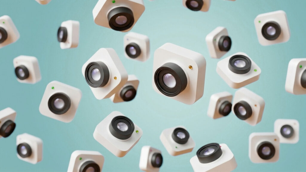 piccole videocamere social
